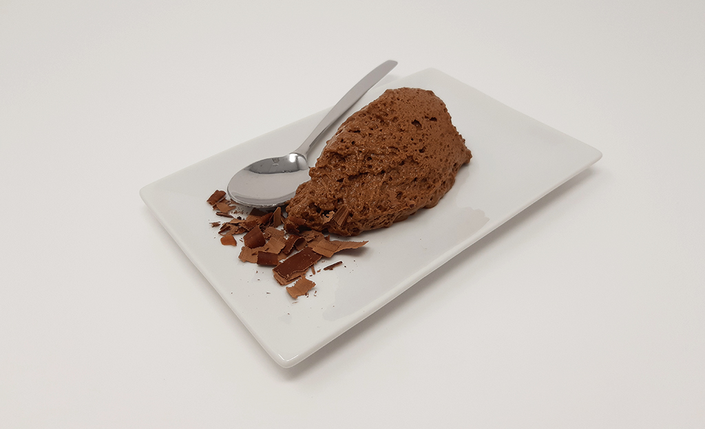 mousse de chocolate